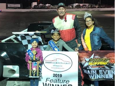 Mark Allison won the Late Model Truck Series at Irwindale Speedway and Event Center, Saturday May 14. File photo 2019